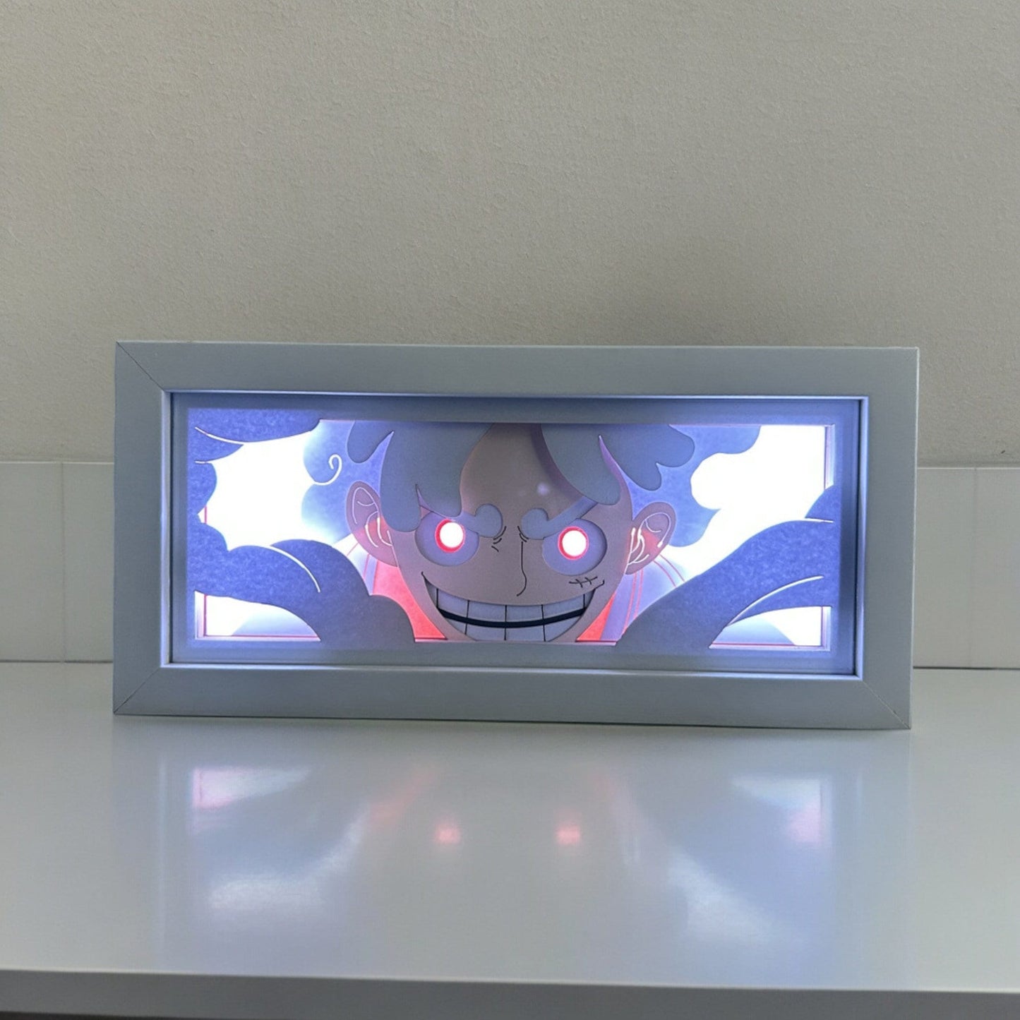 Gear 5 Luffy - One Piece Lightbox Decor