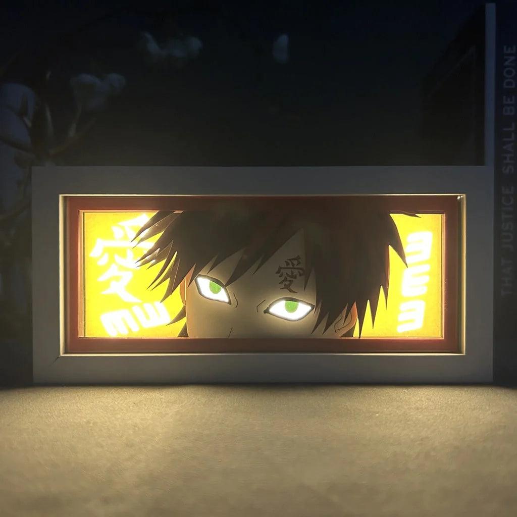Gaara Light Box | Naruto Light Box Showcase