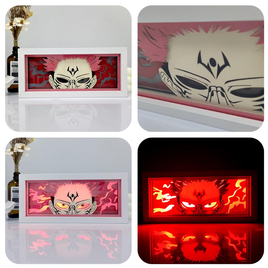 Sukuna 1 Jujutsu Kaisen Lightbox Decor