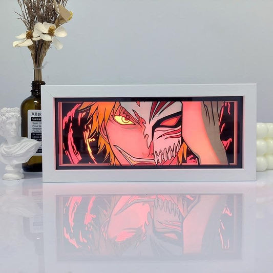 Ichigo Hollow Mask - Bleach Light Box - Bleach Anime Lightbox Decor