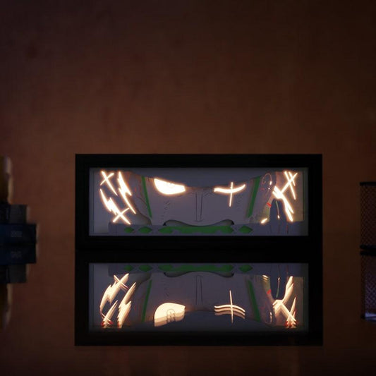 Zoro 3 - One Piece Lightbox Decor