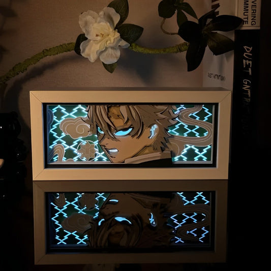 sanemi 3 – Demon Slayer Lightbox Decor