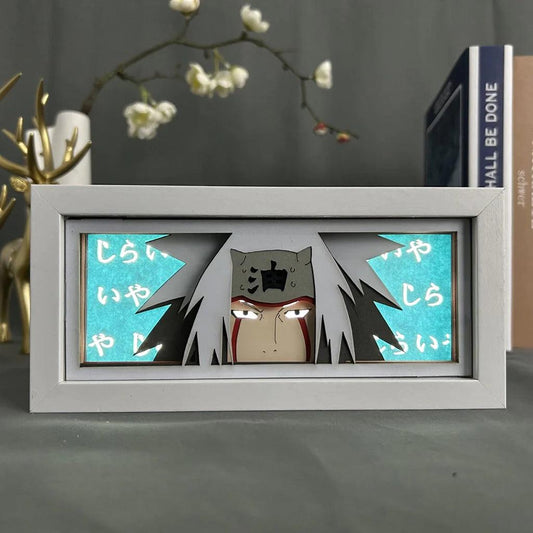 Jiraiya Light Box | Naruto Light Box Showcase