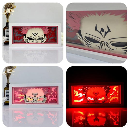 Sukuna 1  Jujutsu Kaisen Lightbox Decor