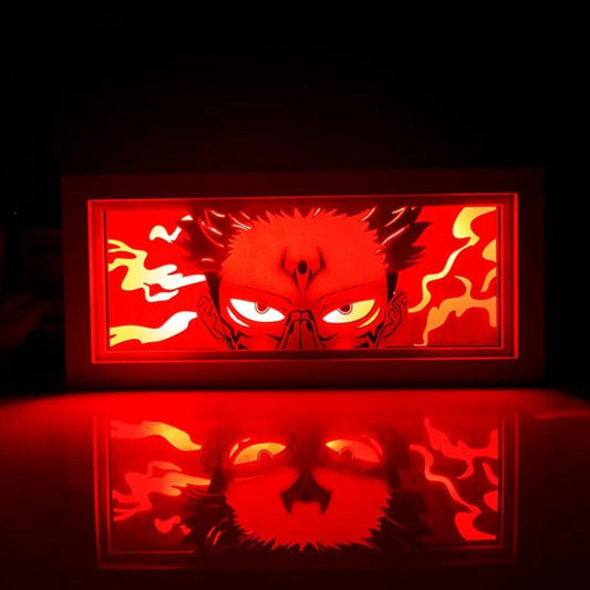 Sukuna 3 Jujutsu Kaisen Lightbox Decor