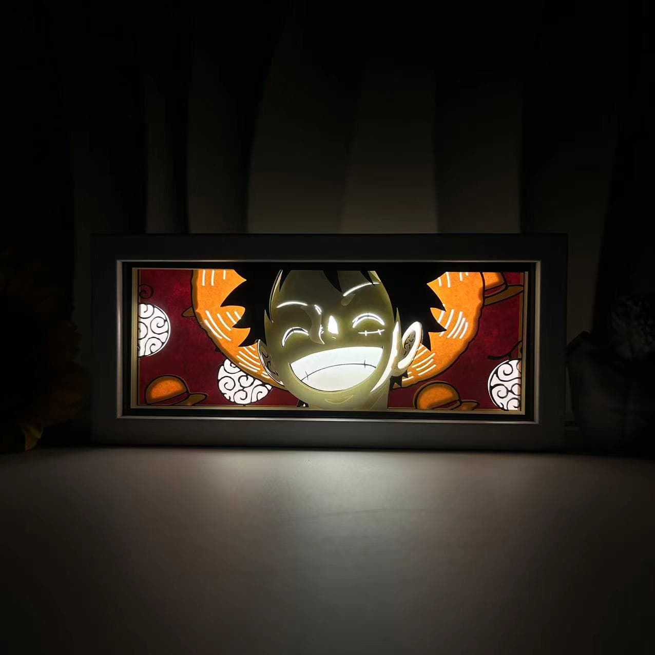 Luffy Smile - One Piece Lightbox Decor
