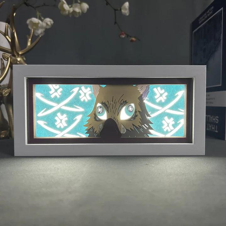 Inosuke Light Box – Demon Slayer Lightbox Decor