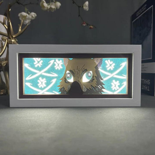 Inosuke Light Box – Demon Slayer Lightbox Decor